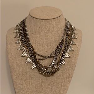 Stella & Dot Sutton Necklace Mixed Metal